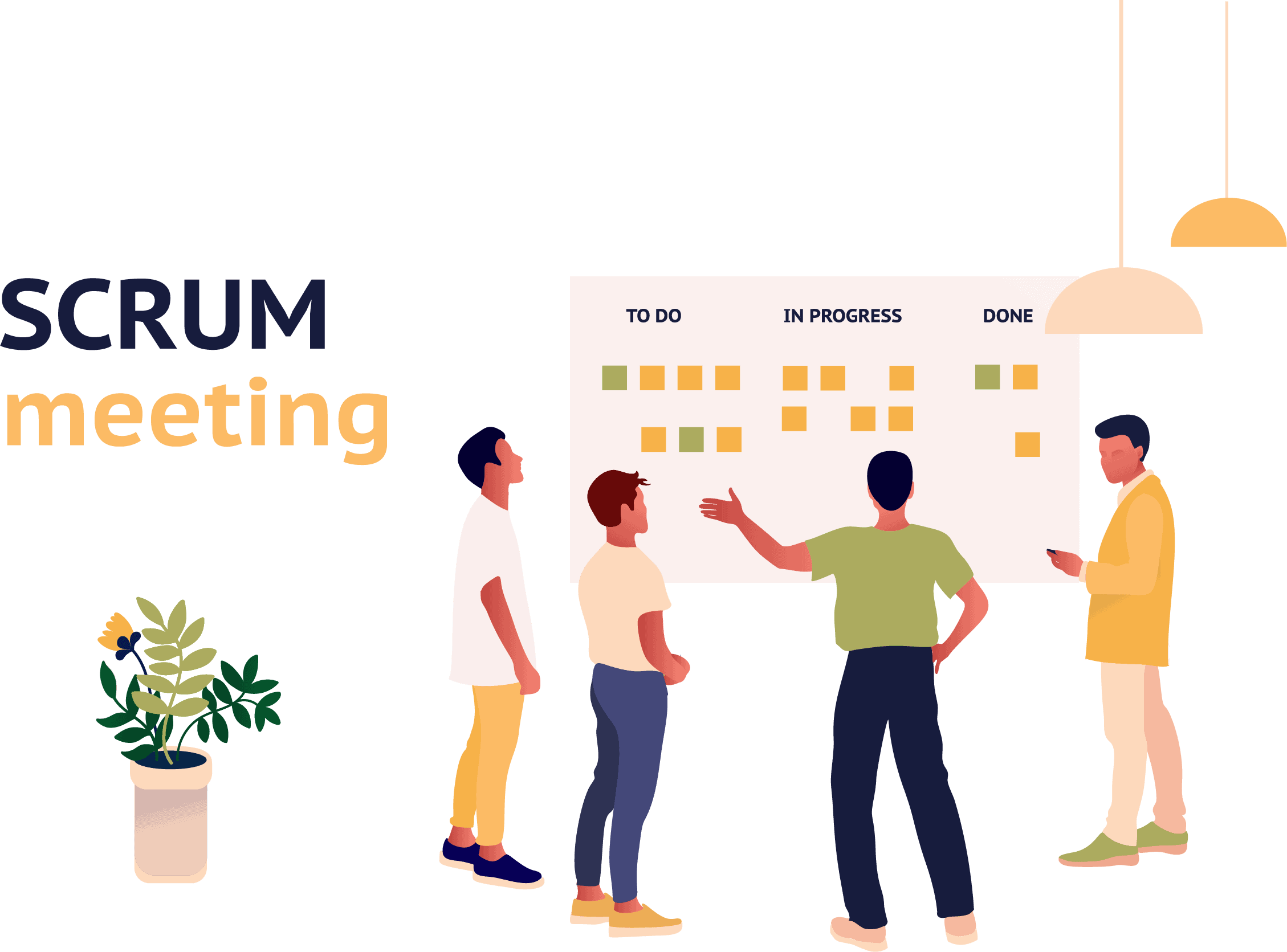 5 tipos de reuniones Scrum