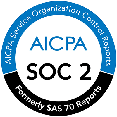 Distintivo AICPA SOC 2