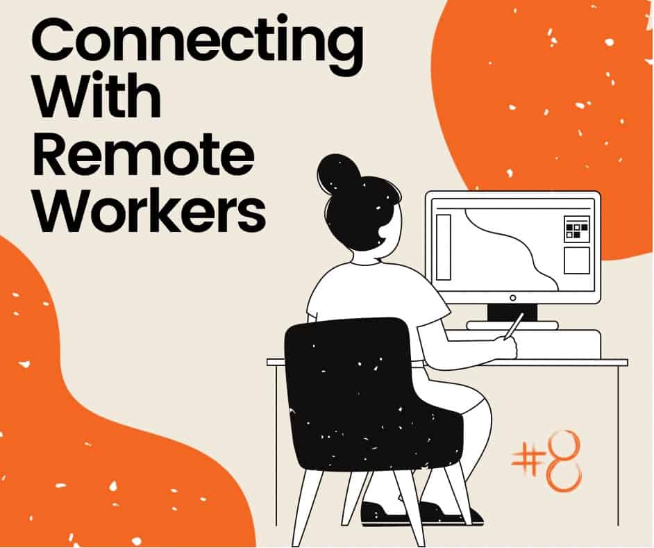 conexão com trabalhadores remotos